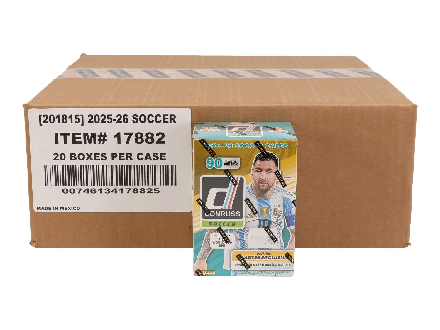 DRAFT - New 2025/26 Panini Donruss Road to FIFA World Cup Soccer Blaster Hobby 20-Box Case