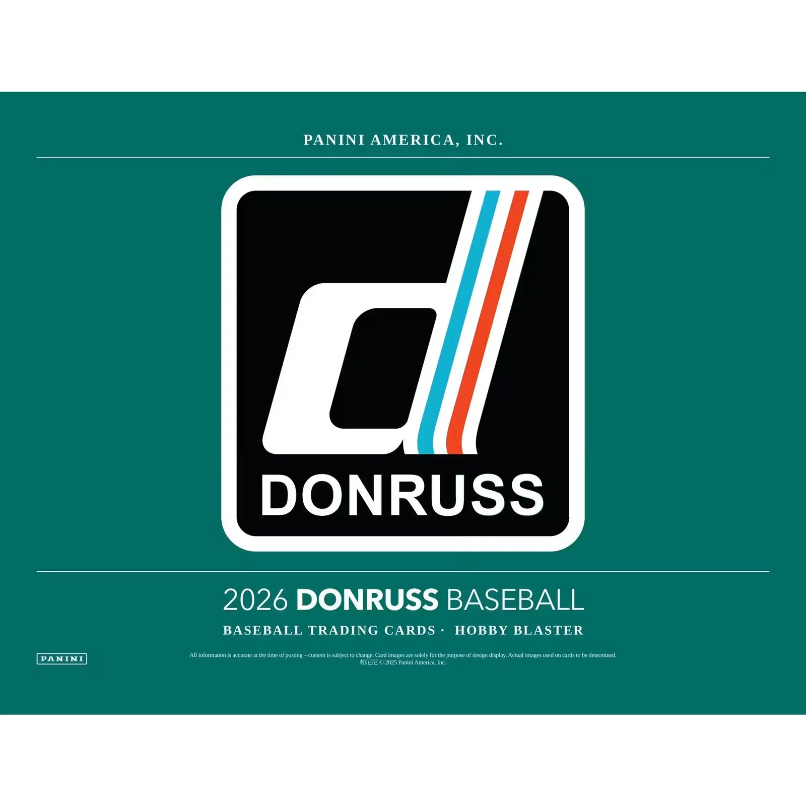 2026 Panini Donruss Baseball Hobby Blaster Box | Presell (Ships Sealed Only)