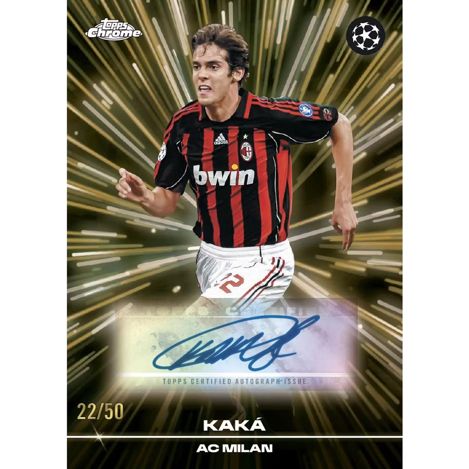 2025 26 Topps Chrome UEFA Club Competitions Soccer Hanger Box