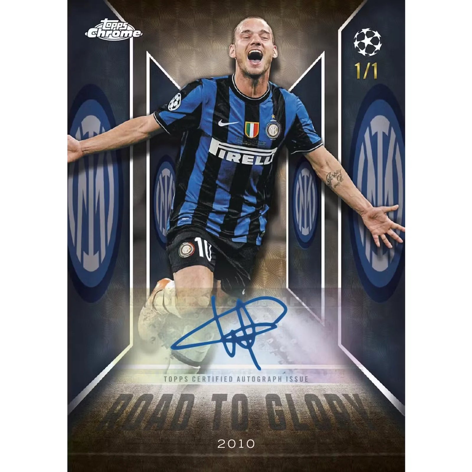 2025 26 Topps Chrome UEFA Club Competitions Soccer Hanger 64 Box Case