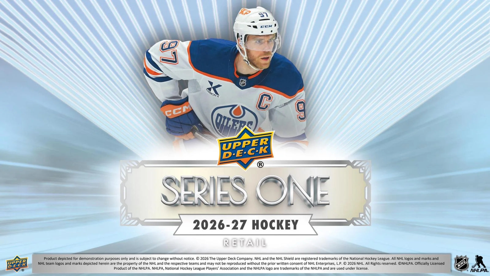 2026-27 Upper Deck Series 1 Hockey Blaster 20-Box Case | Presell (Ships Sealed Only)