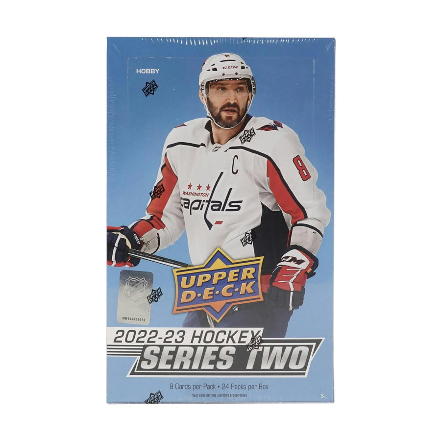 DRAFT - Just In 2022/23 Upper Deck Series 2 Hockey Hobby Box
