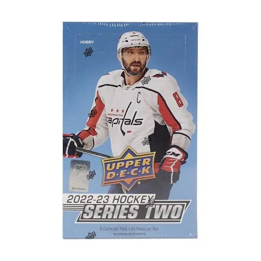 DRAFT - Just In 2022/23 Upper Deck Series 2 Hockey Hobby Box
