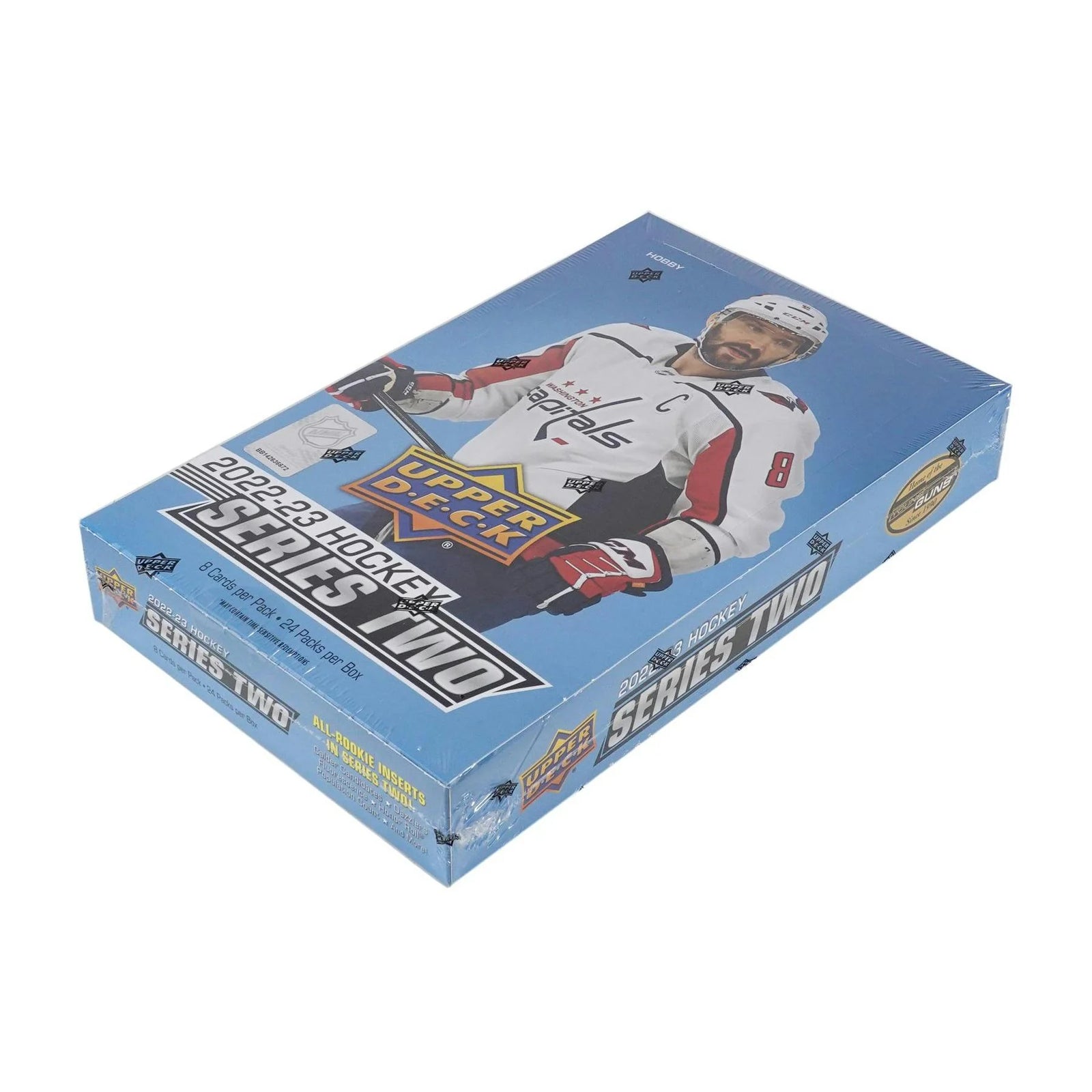 DRAFT - Just In 2022/23 Upper Deck Series 2 Hockey Hobby Box