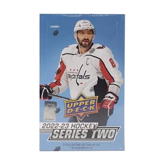 DRAFT - Just In 2022/23 Upper Deck Series 2 Hockey Hobby Box