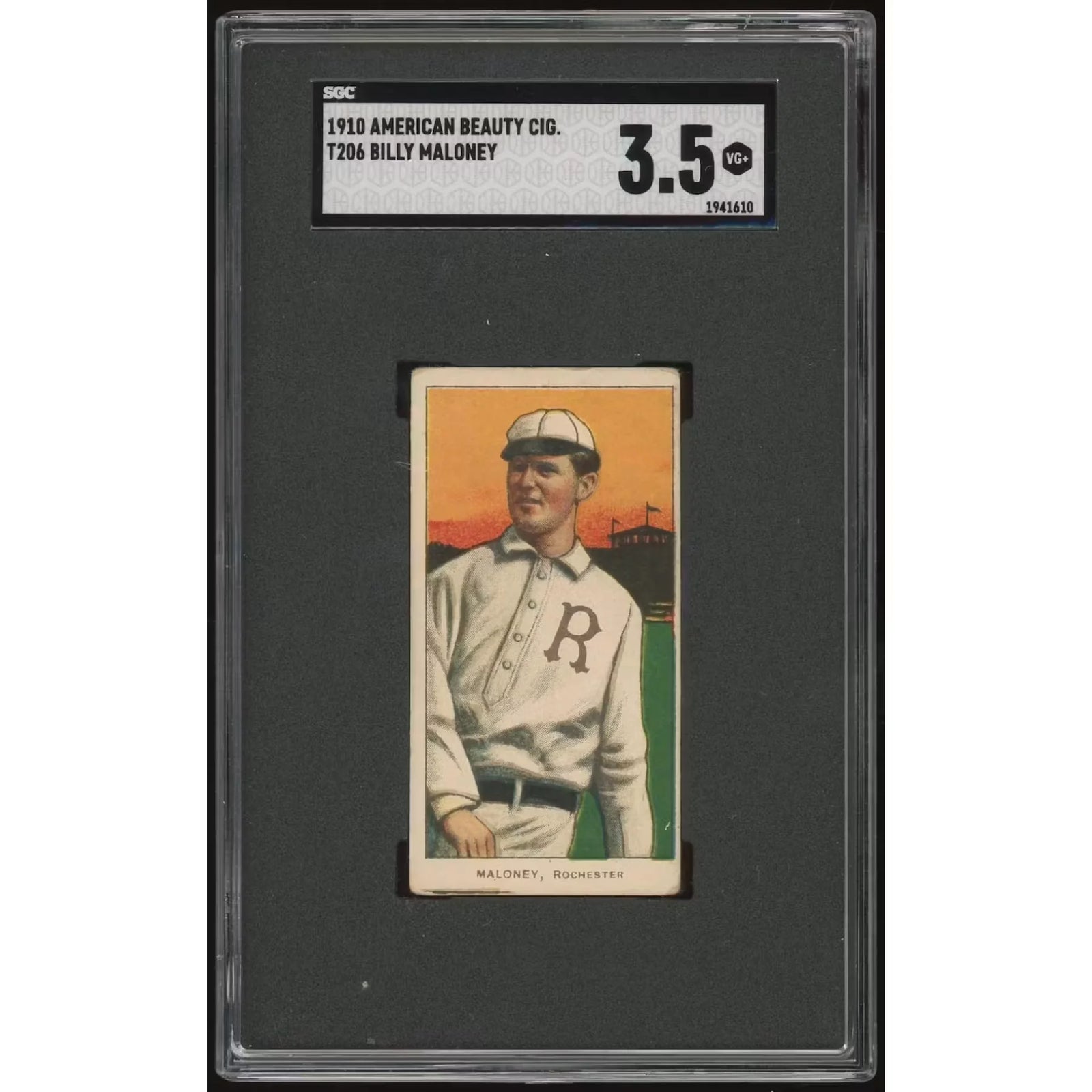Billy Maloney T206 American Beauty 350 | SGC 3.5 Graded
