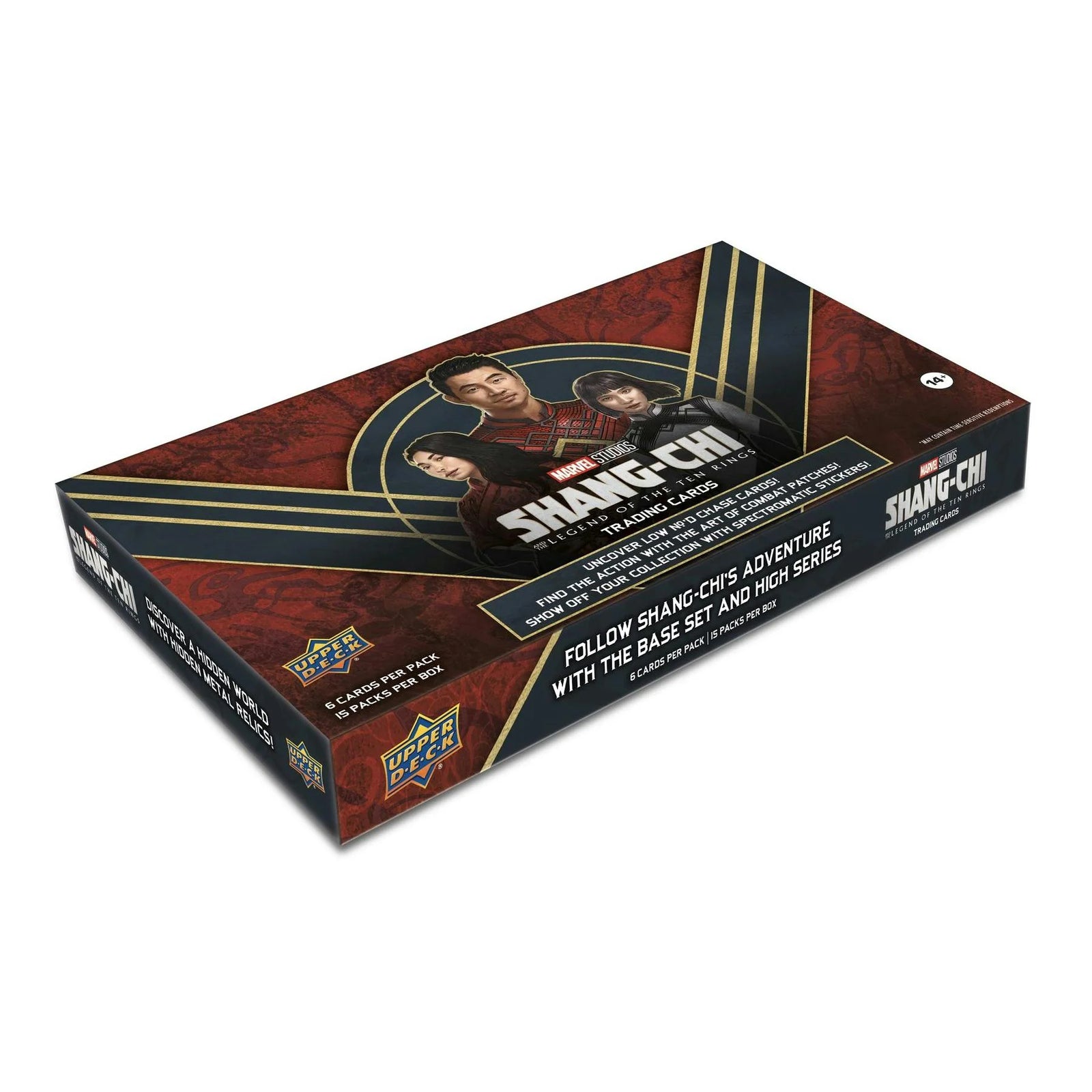 DRAFT - Upper Deck Marvel Shang-Chi and the Legend of the Ten Rings 2023 Hobby 12-Box Case