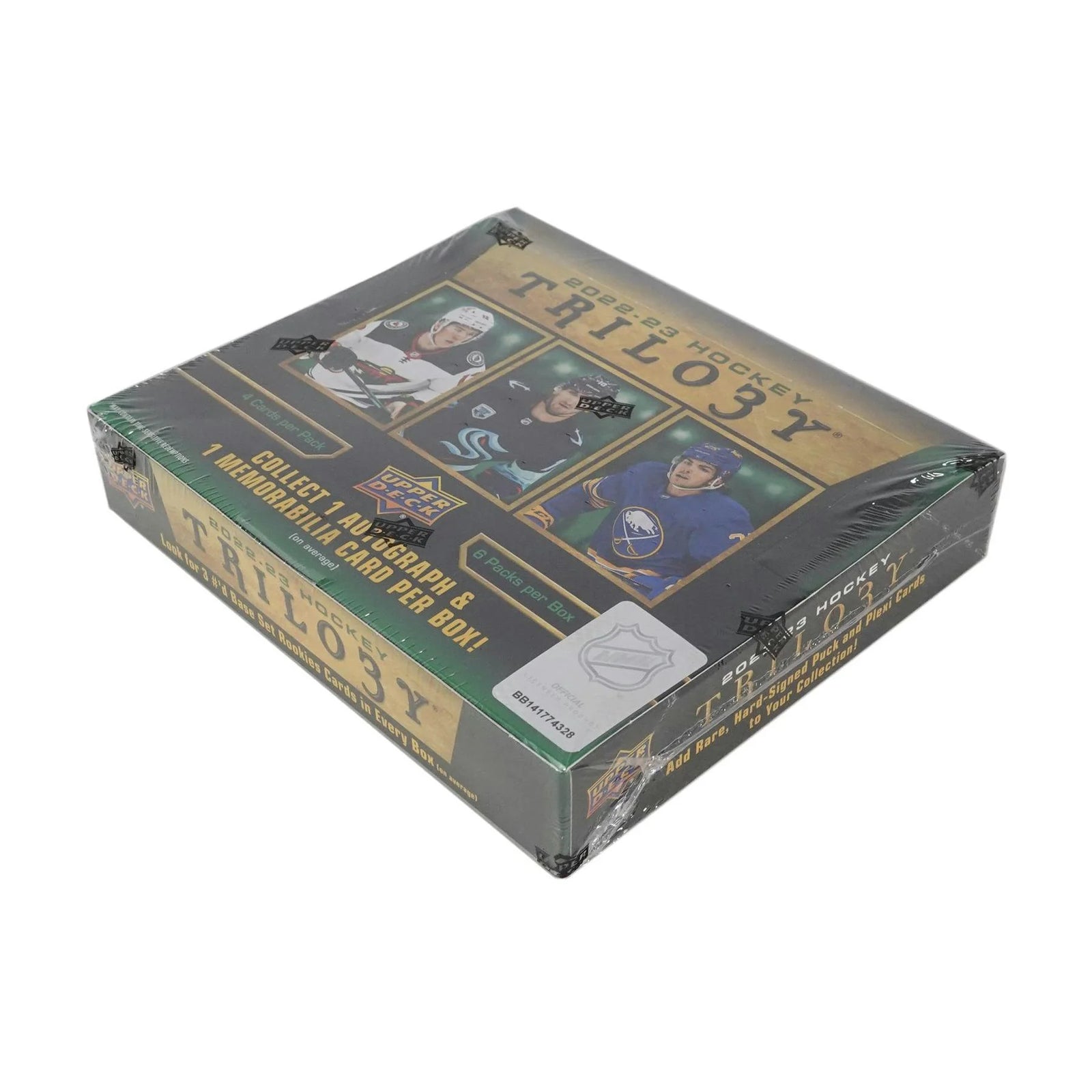 DRAFT - Just In 2022/23 Upper Deck Trilogy Hockey Hobby Box