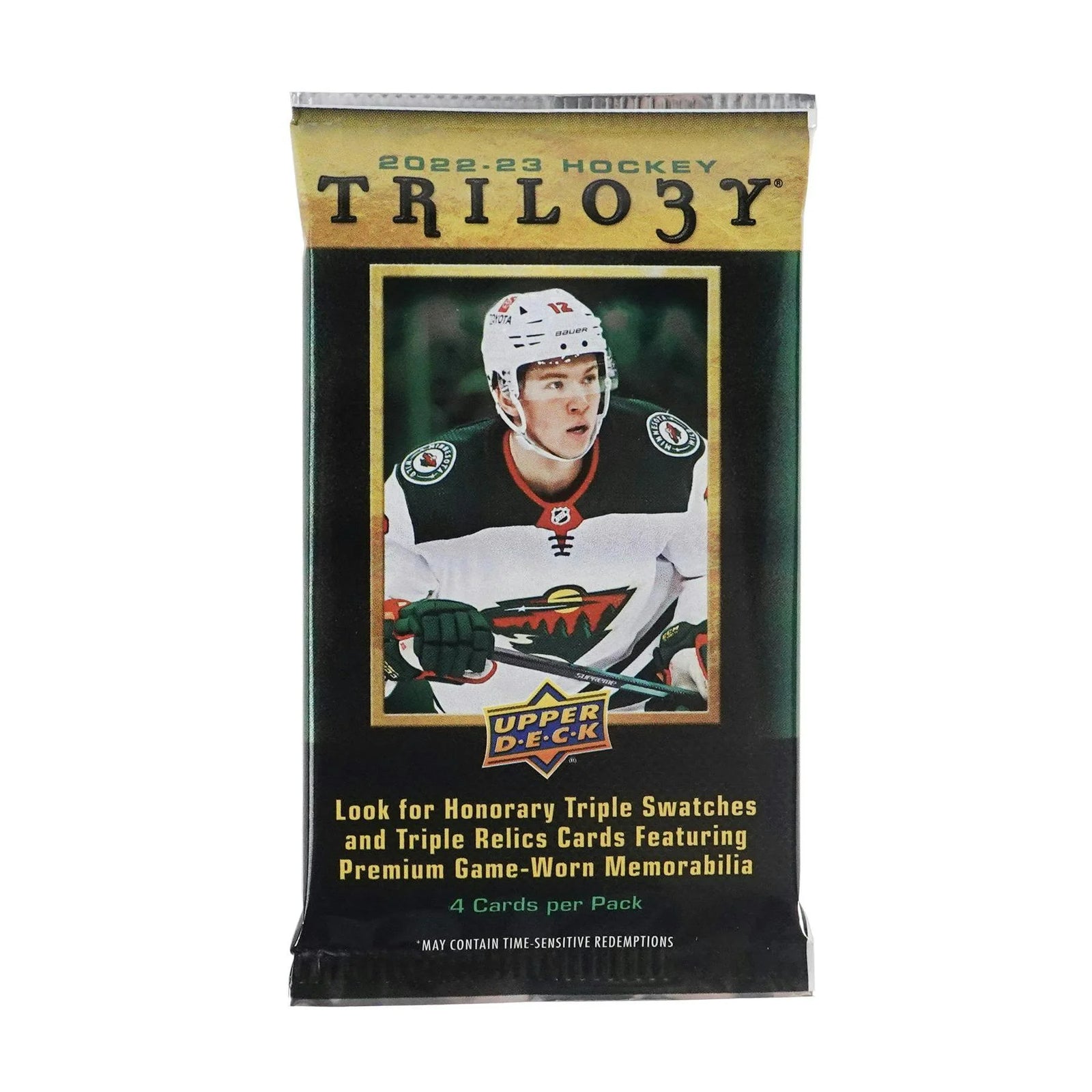 DRAFT - Just In 2022/23 Upper Deck Trilogy Hockey Hobby Box