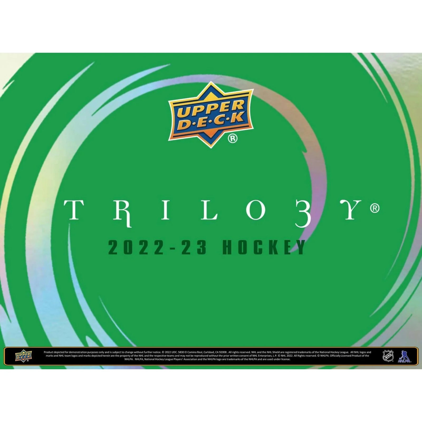 DRAFT - Just In 2022/23 Upper Deck Trilogy Hockey Hobby Box