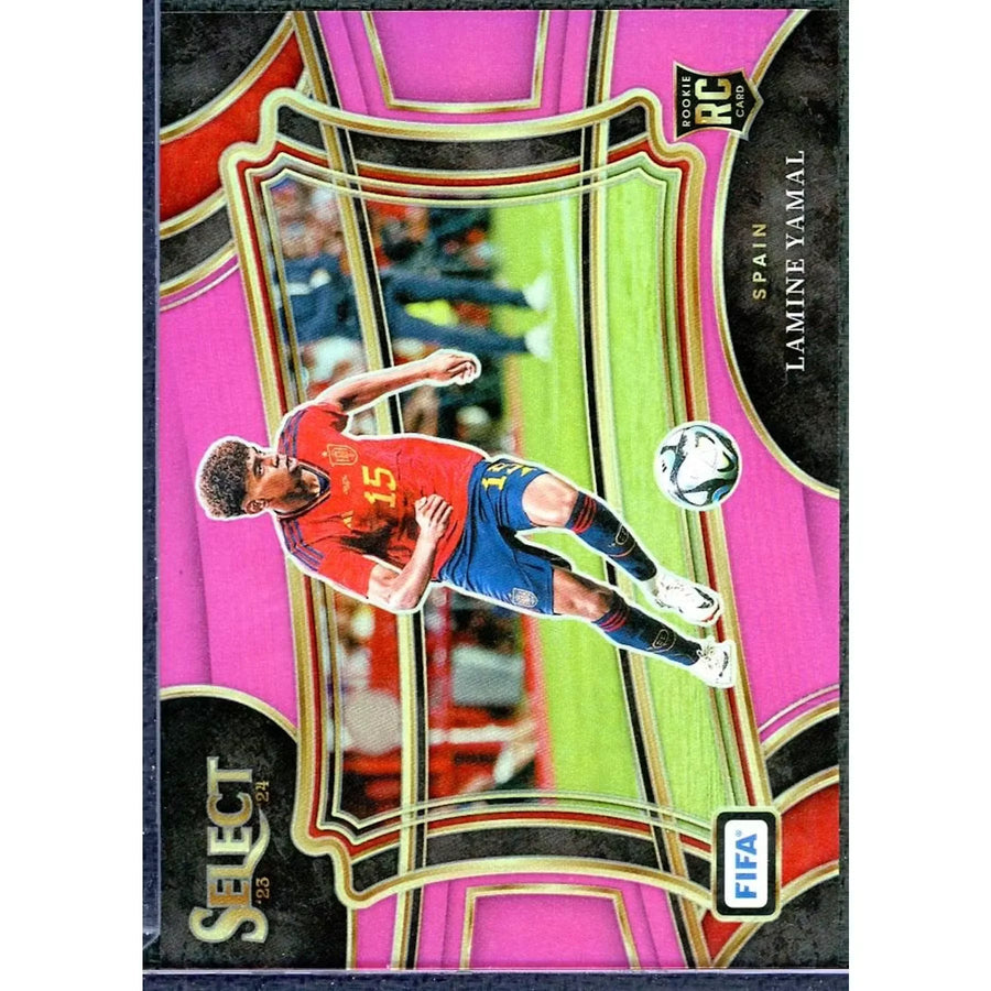 Lamine Yamal 2023-24 Panini Select Field Level Pink Card | #210