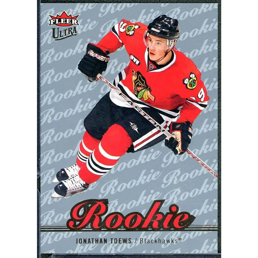Jonathan Toews 2007-08 Fleer Ultra Ice Medallion | 32/100