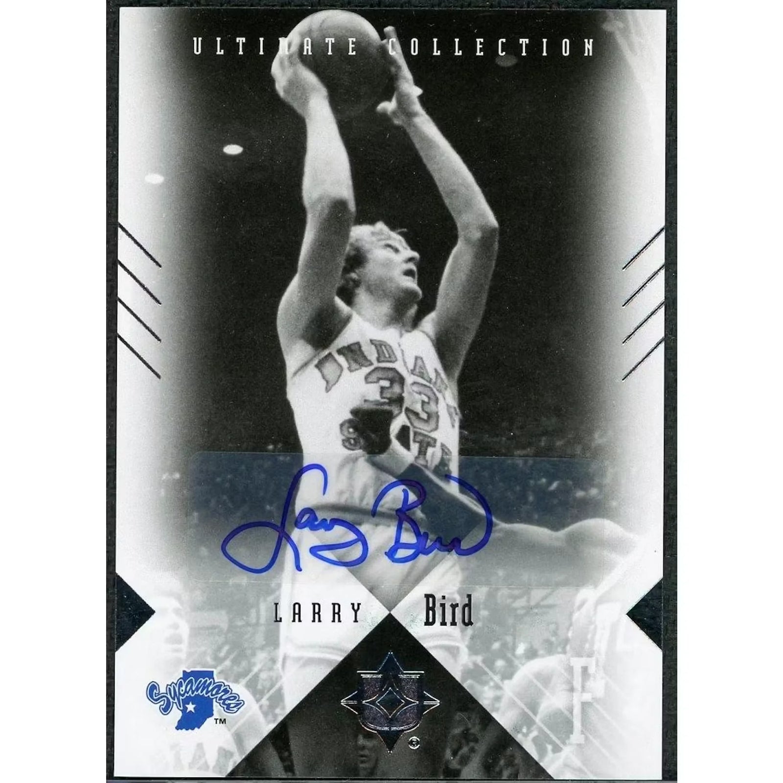 Larry Bird Signed 2010 Upper Deck Ultimate Card