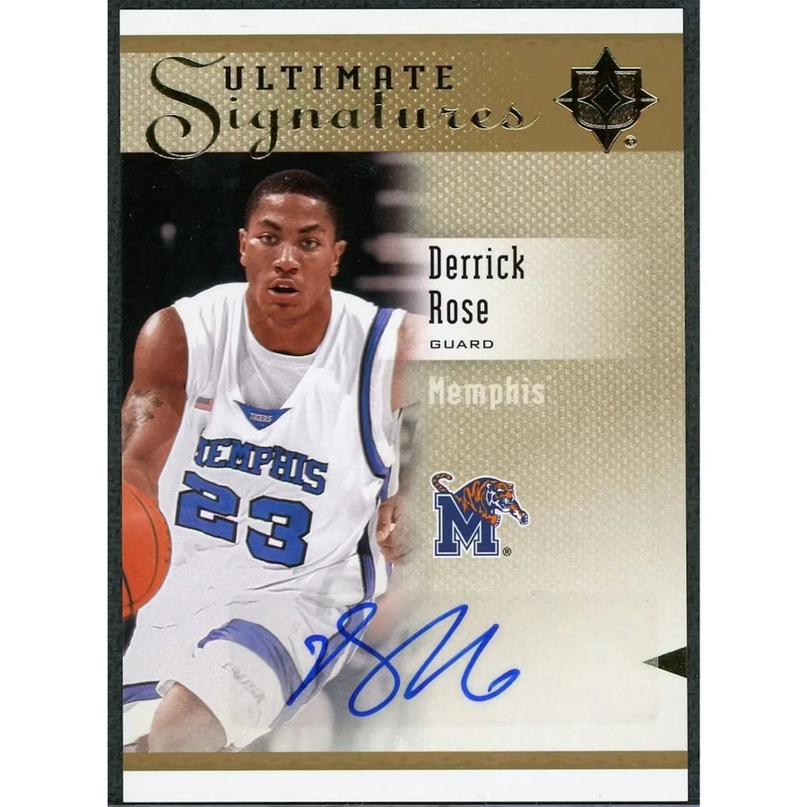 2010 Upper Deck Ultimate Derrick Rose Auto H2