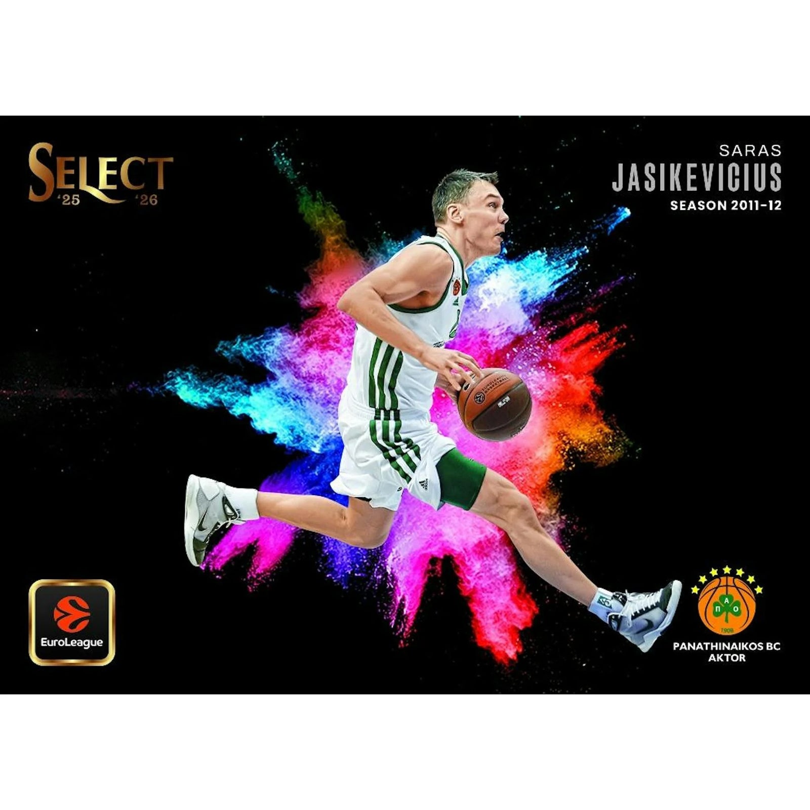 DRAFT - New 2025/26 Panini Select EuroLeague Basketball Hobby 12-Box Case