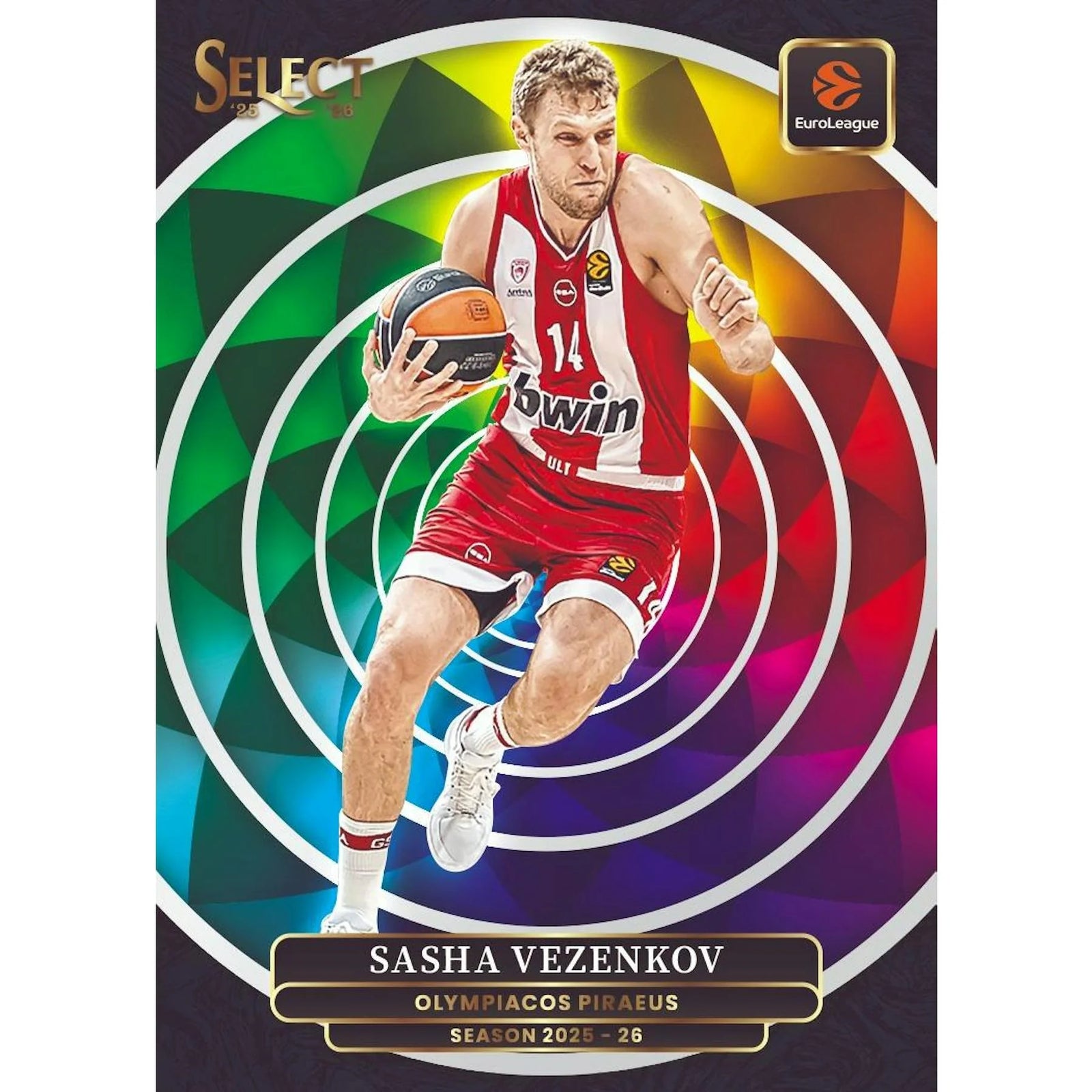 DRAFT - New 2025/26 Panini Select EuroLeague Basketball Hobby 12-Box Case