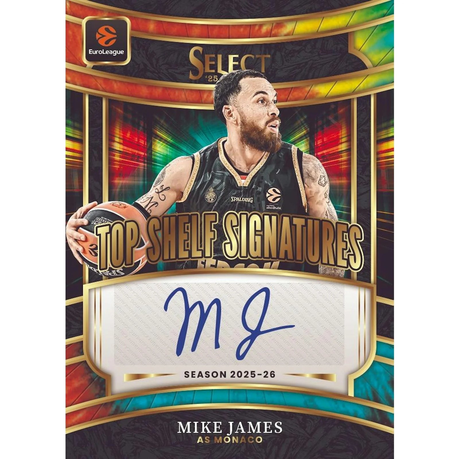 DRAFT - New 2025/26 Panini Select EuroLeague Basketball Hobby 12-Box Case