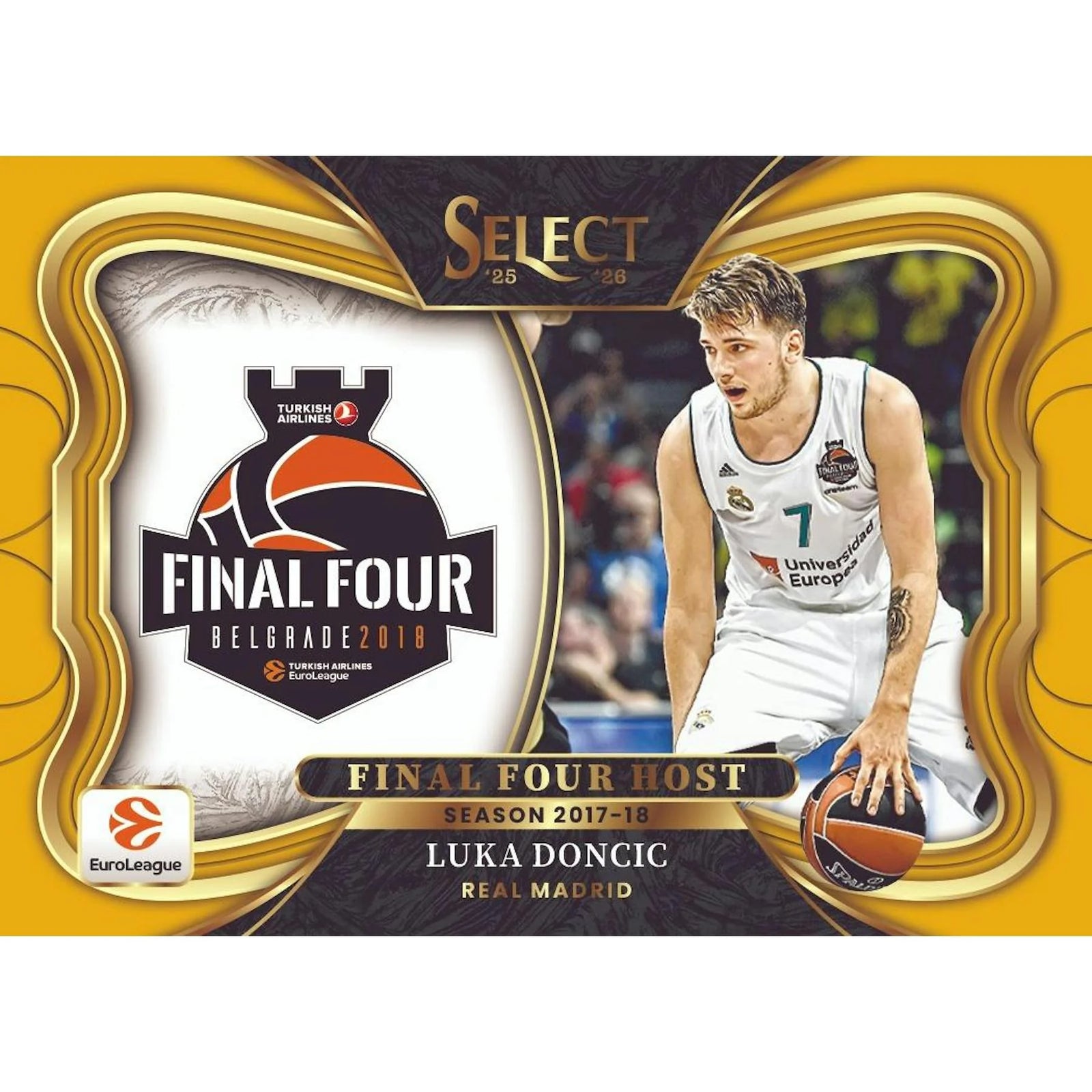 DRAFT - New 2025/26 Panini Select EuroLeague Basketball Hobby 12-Box Case