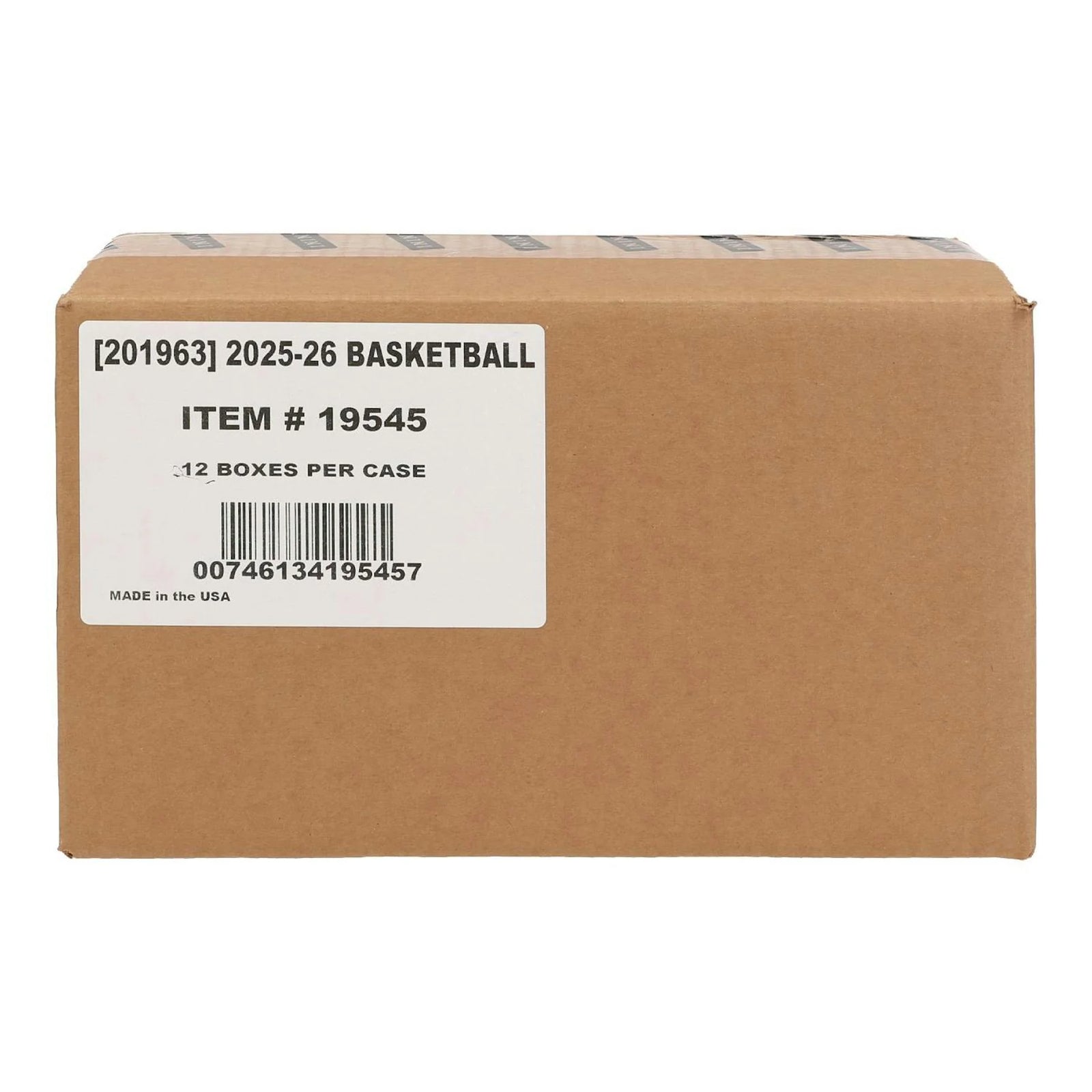 DRAFT - New 2025/26 Panini Select EuroLeague Basketball Hobby 12-Box Case