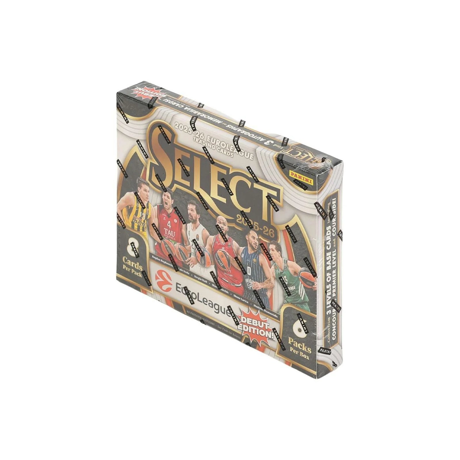 DRAFT - New 2025/26 Panini Select EuroLeague Basketball Hobby 12-Box Case