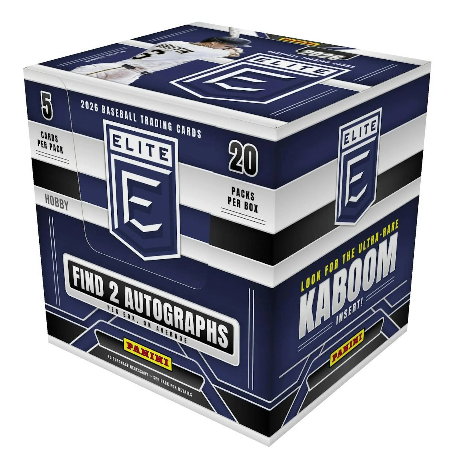 DRAFT - Presell 2026 Panini Donruss Elite Baseball Hobby Box (Presell) Releases Jun. 17th, 2026