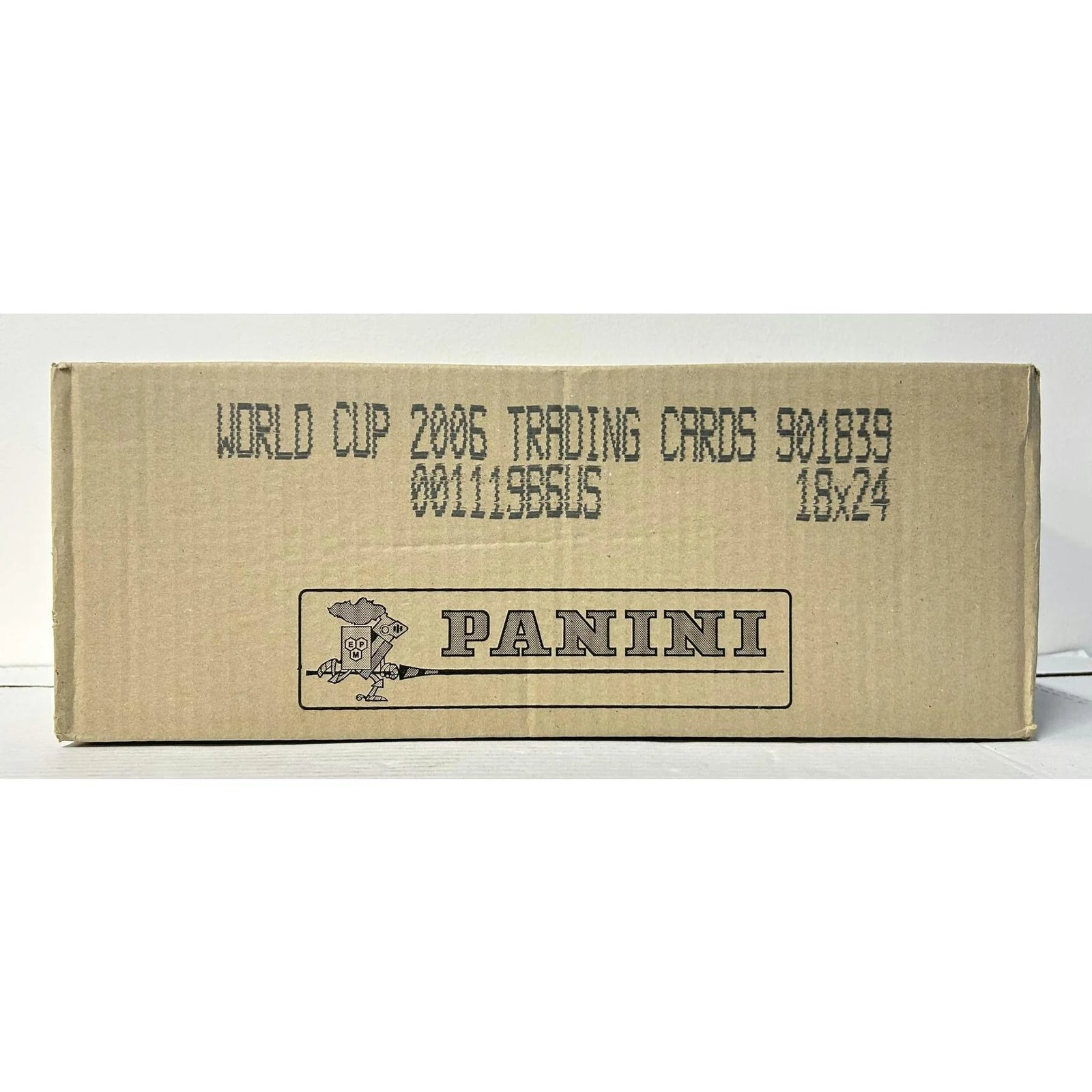 DRAFT - Just In 2006 Panini FIFA World Cup Germany Soccer Hobby Case (Reed Buy)