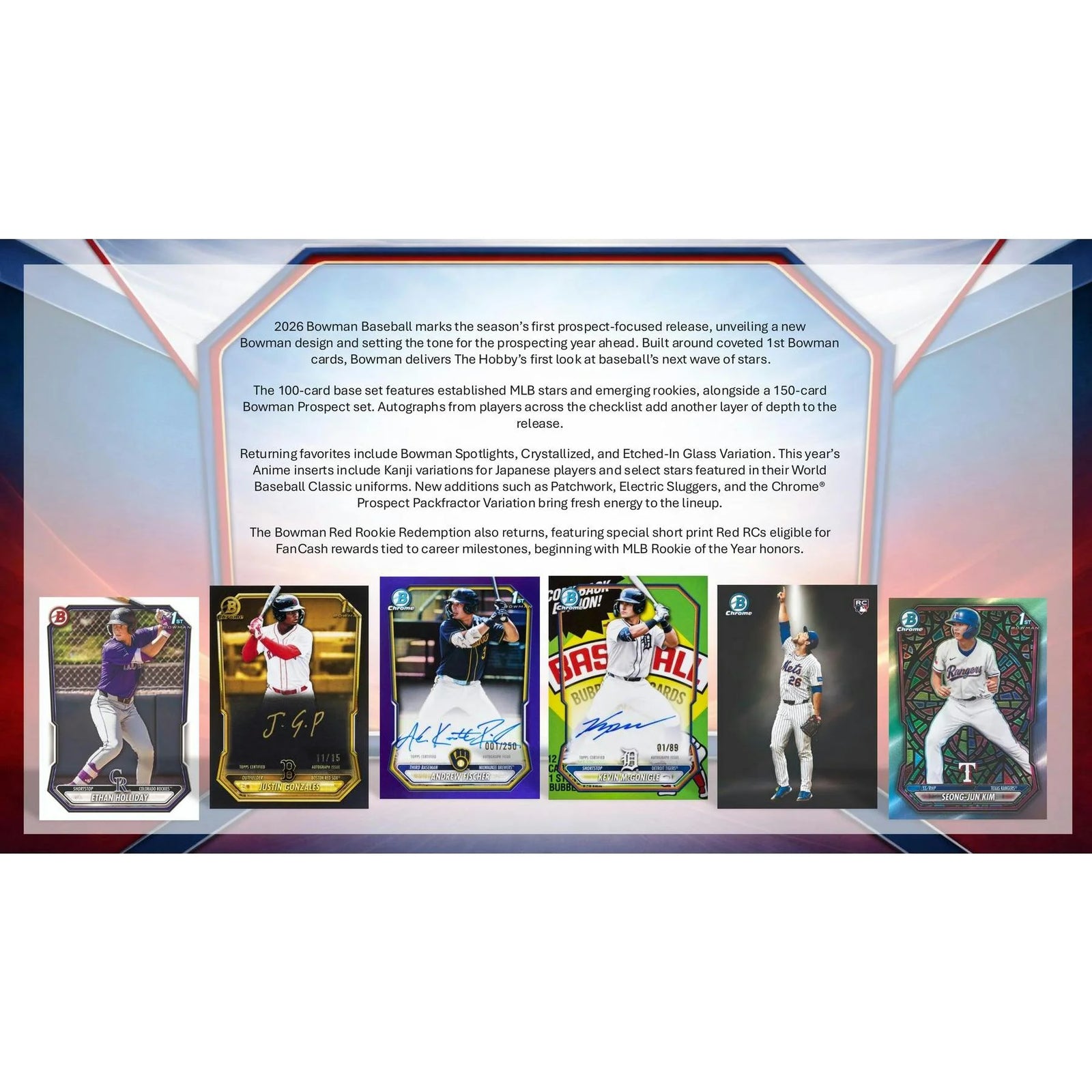 DRAFT - 2026 Bowman Baseball Hobby Box