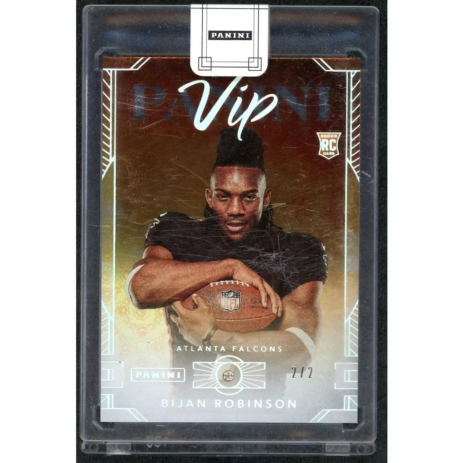 Bijan Robinson 2023 Panini National VIP Diamond Rookie Card | 2/2