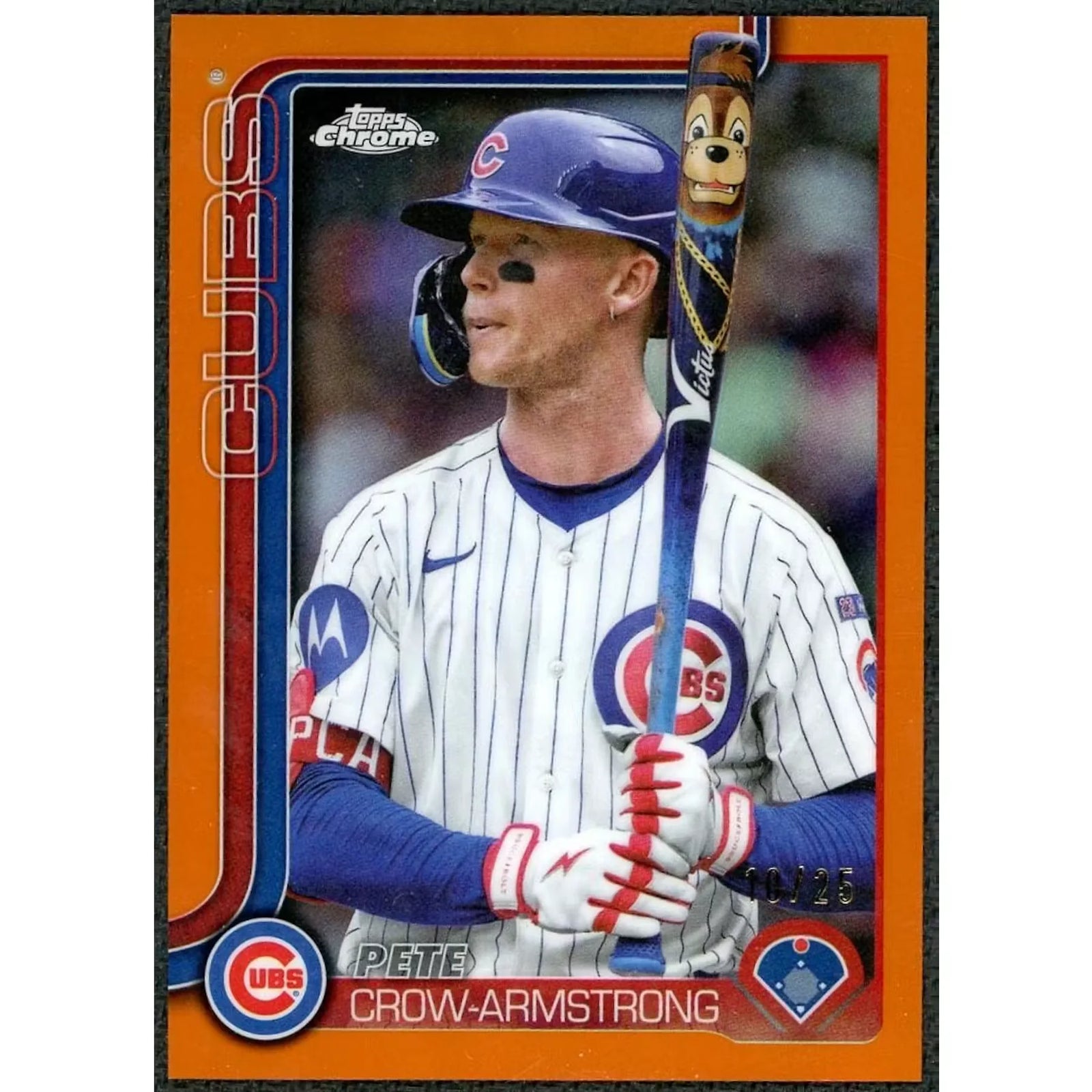 Pete Crow-Armstrong 2025 Topps Chrome Update Image Variation Orange/25