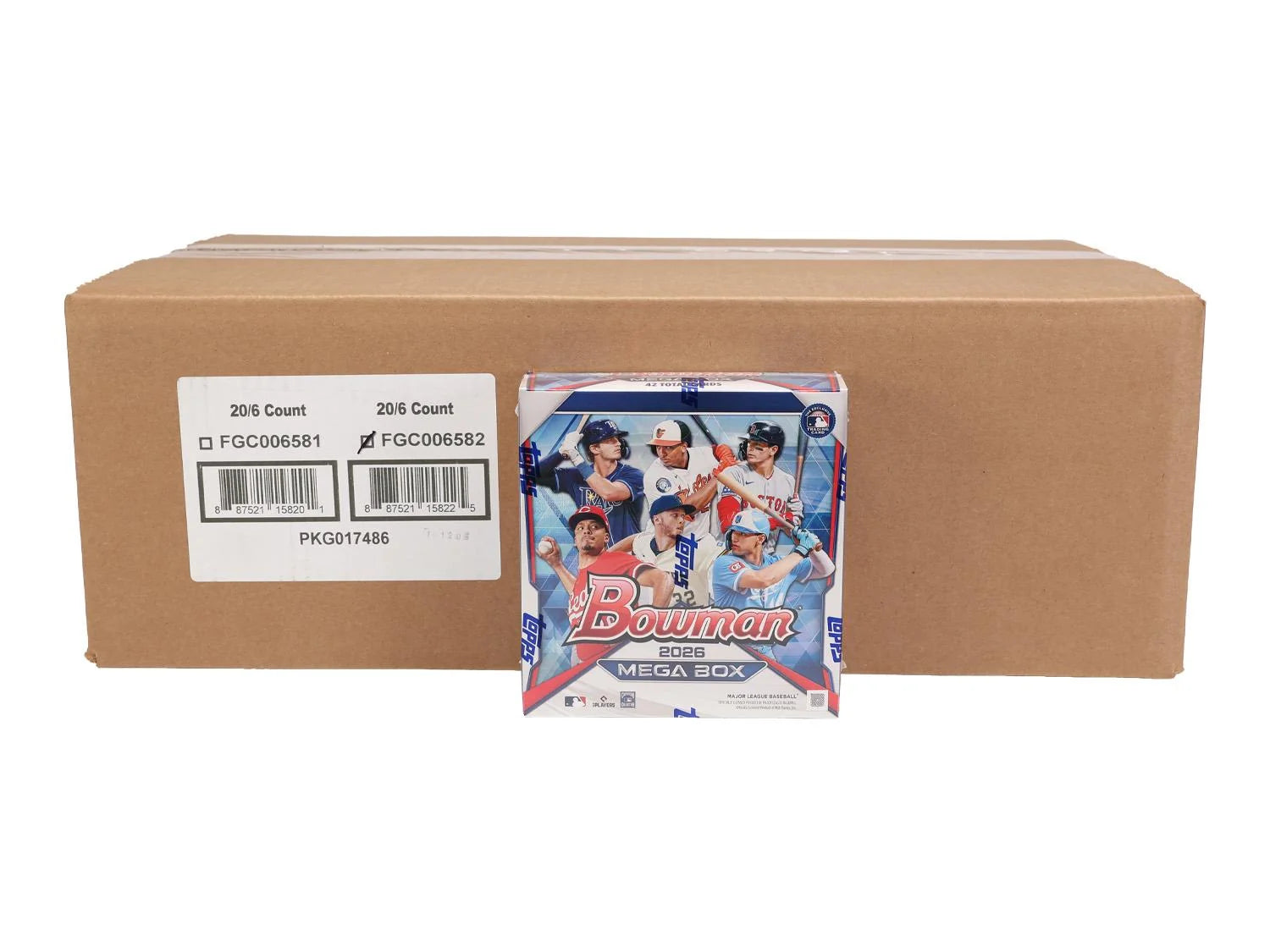 DRAFT - Presell 2026 Bowman Baseball Mega 20-Box Case (Presell) Releases May. 27th, 2026