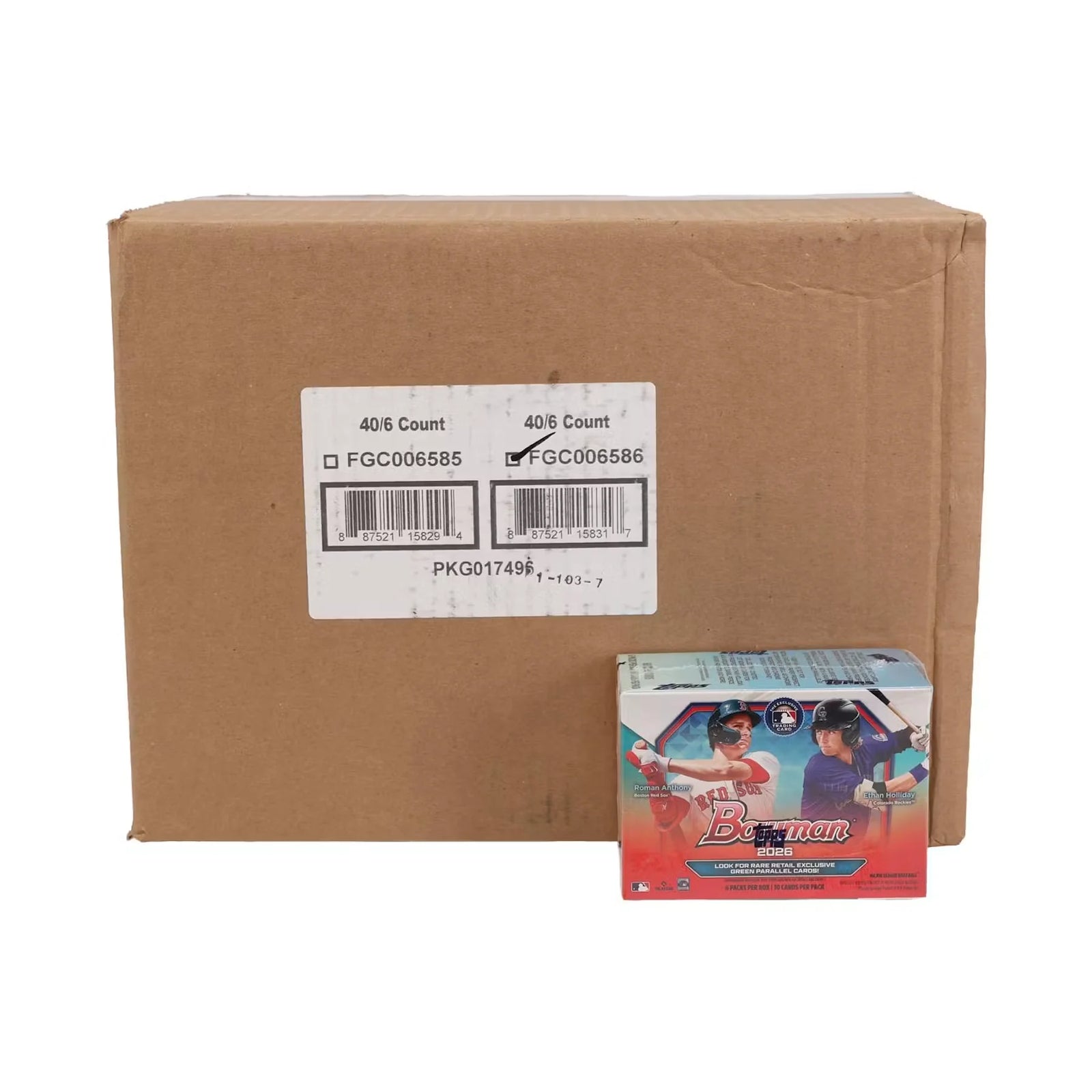 2026 Bowman Baseball Blaster 40 Box Case (Ships Sealed Only)