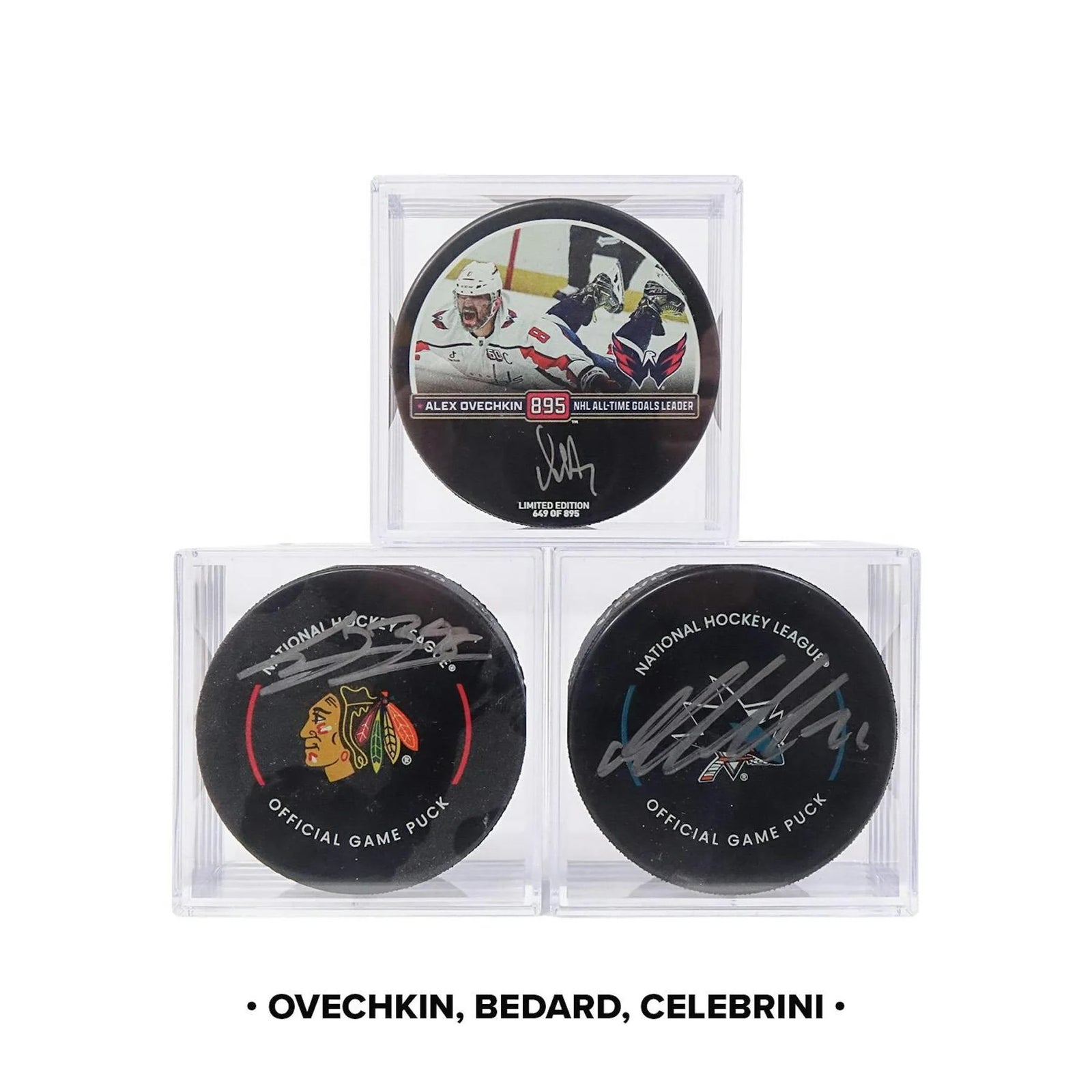DRAFT - New 2025/26 Hit Parade Autographed Hockey Puck Series 3 Hobby Box - Three Stars Edition