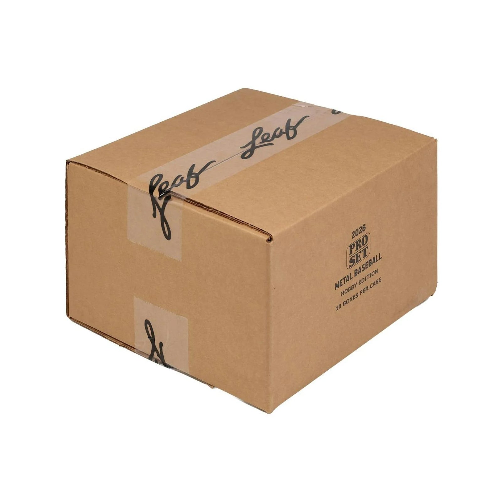 DRAFT - New 2026 Leaf Pro Set Metal Baseball Hobby 10-Box Case