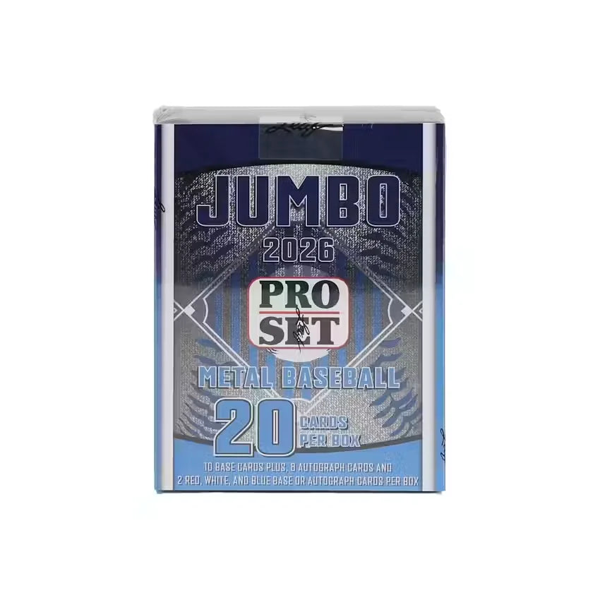 2026 Leaf Pro Set Metal Baseball Hobby Jumbo Box Presell Releases May 22nd 2026 (Ships Sealed Only) - D1
