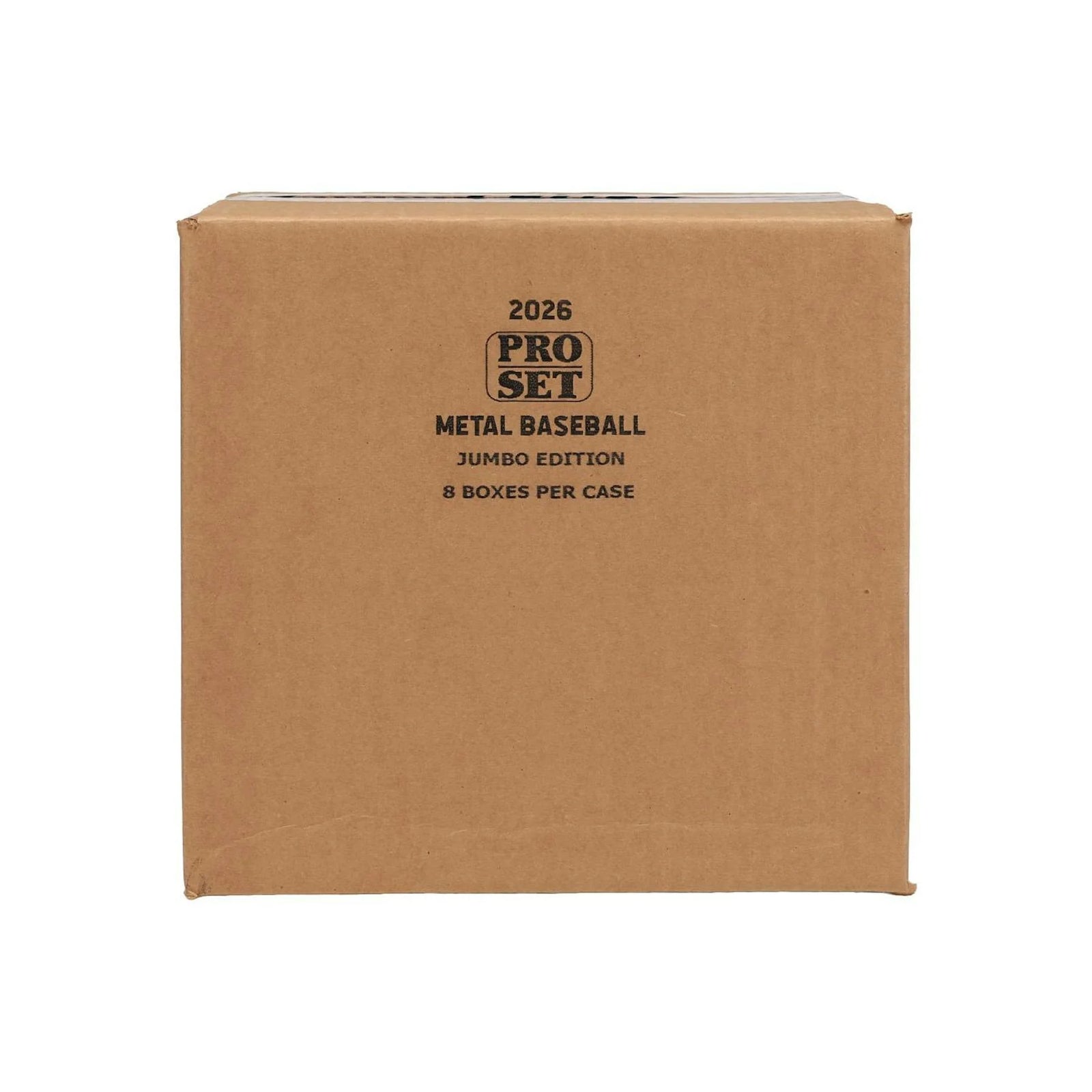DRAFT - New 2026 Leaf Pro Set Metal Baseball Hobby Jumbo 8-Box Case