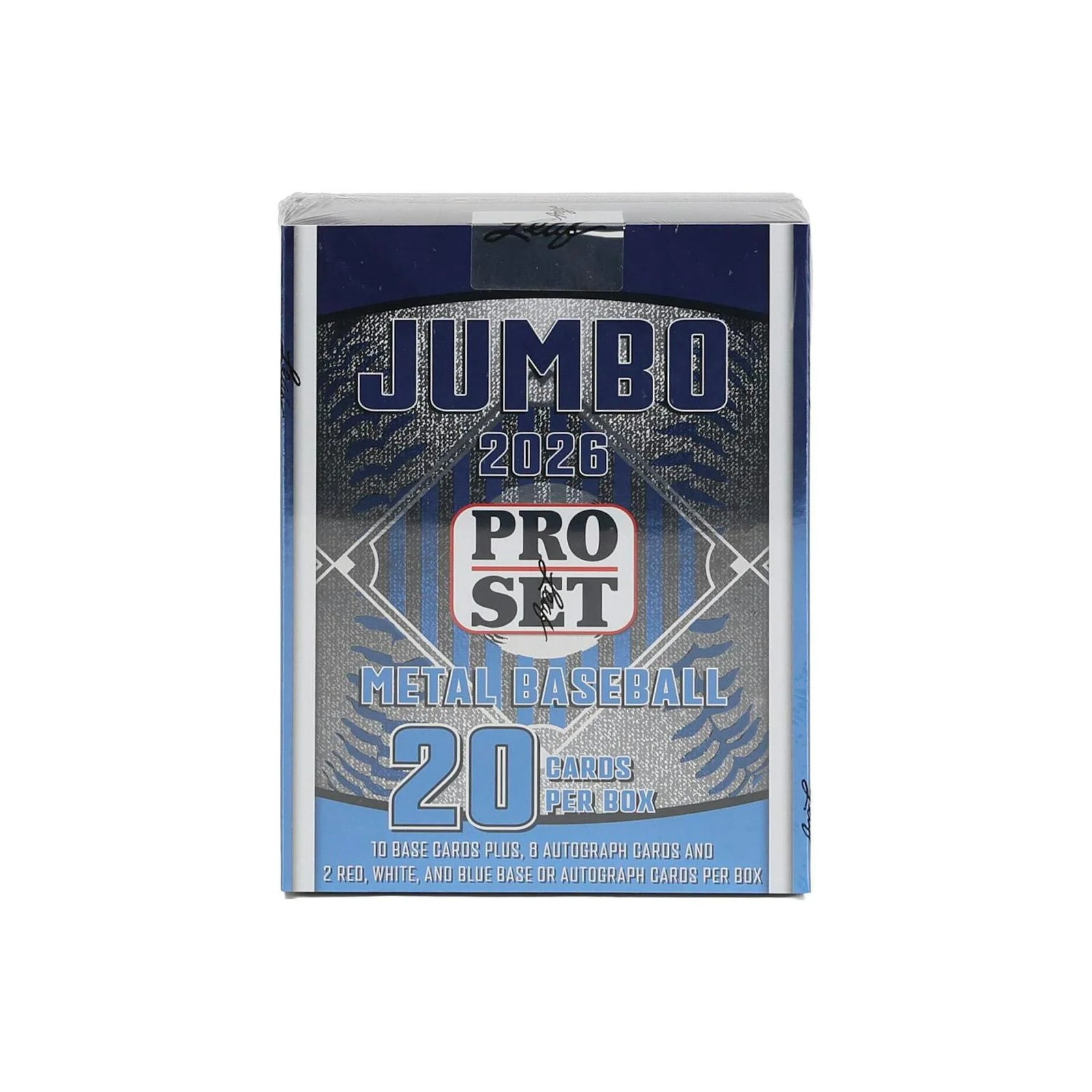 DRAFT - New 2026 Leaf Pro Set Metal Baseball Hobby Jumbo 8-Box Case