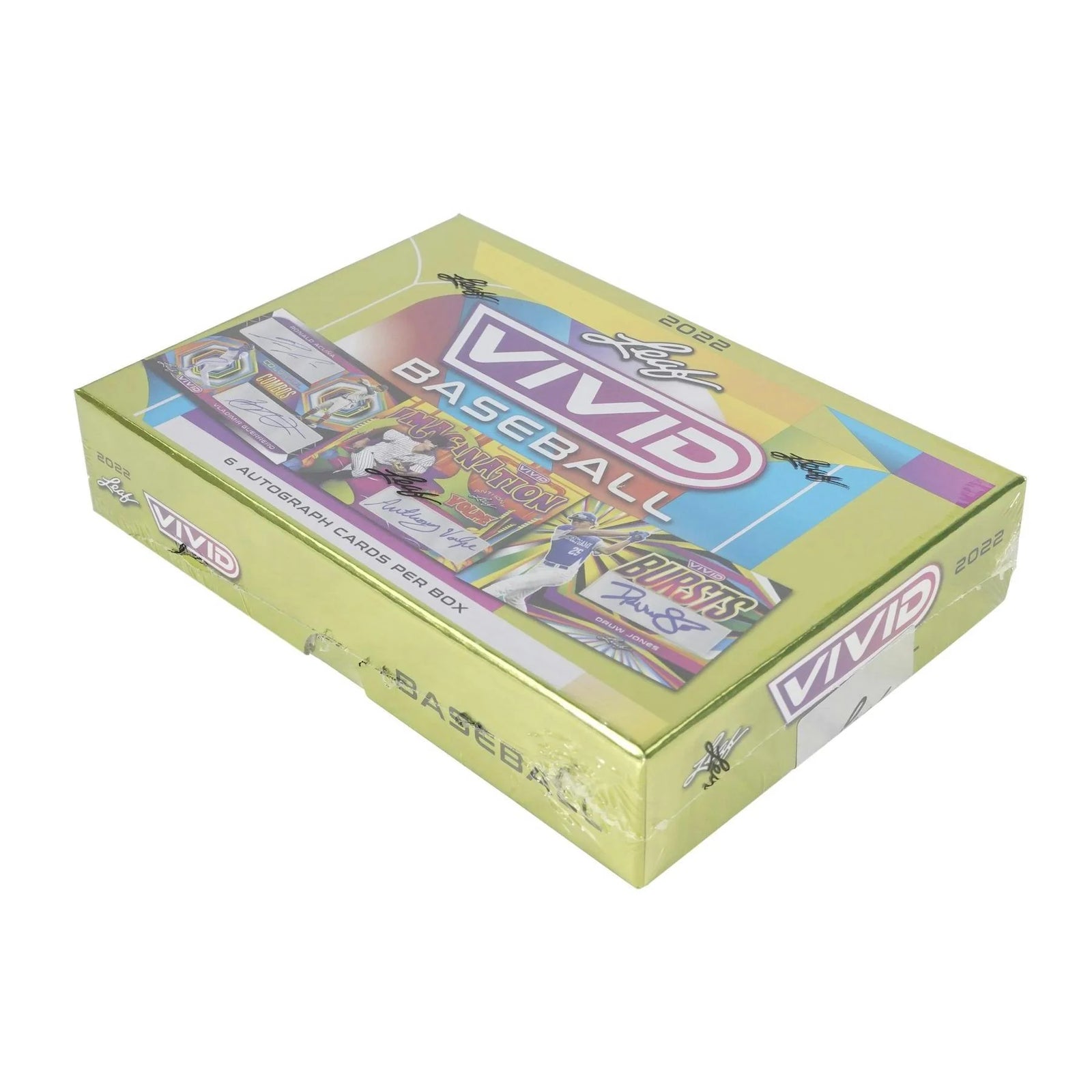 DRAFT - Just In 2022 Leaf Vivid Baseball Hobby Box (Reed Buy)