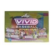 DRAFT - Just In 2022 Leaf Vivid Baseball Hobby Box (Reed Buy)