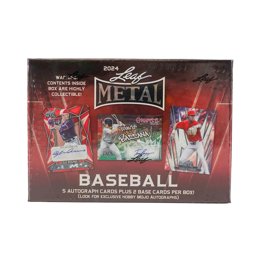 DRAFT - Just In 2024 Leaf Metal Baseball Hobby Box (Reed Buy)