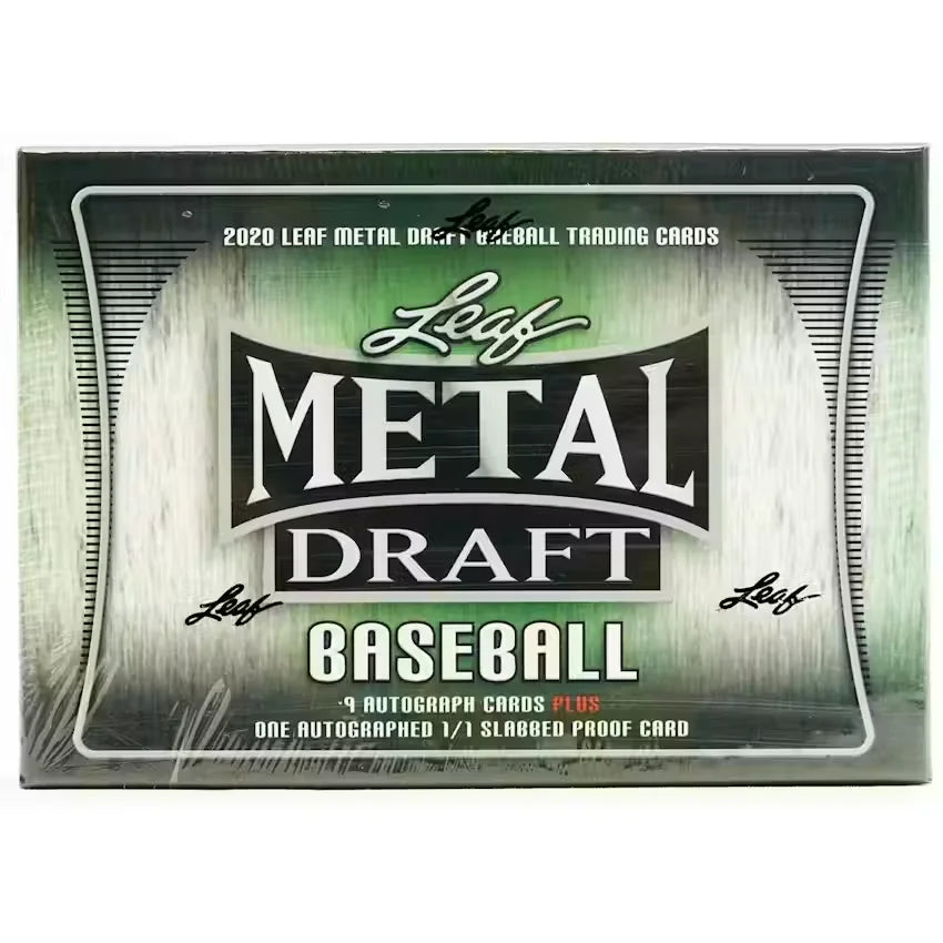 DRAFT - 2020 Leaf Metal Draft Baseball Hobby Jumbo Box