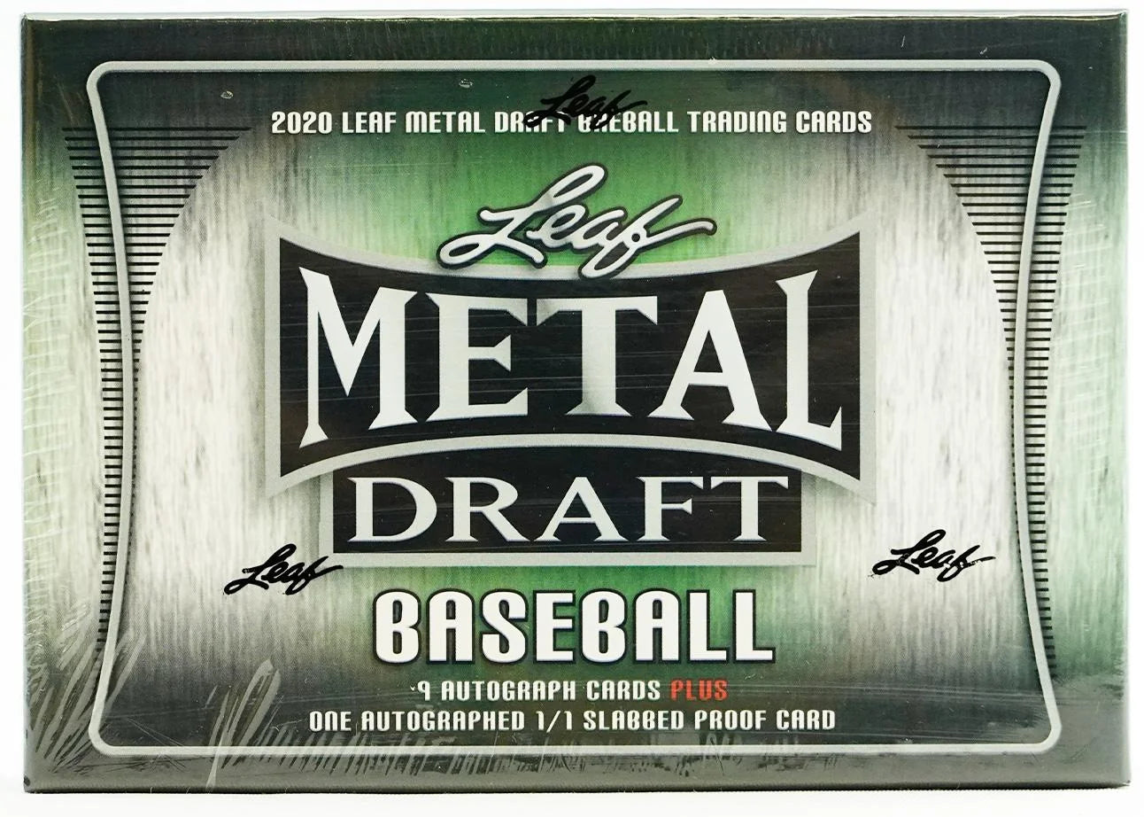 DRAFT - 2020 Leaf Metal Draft Baseball Hobby Jumbo Box