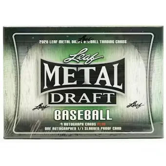 DRAFT - 2020 Leaf Metal Draft Baseball Hobby Jumbo Box