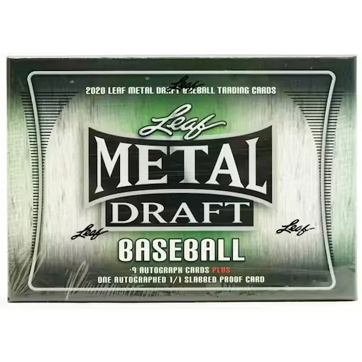 DRAFT - 2020 Leaf Metal Draft Baseball Hobby Jumbo Box