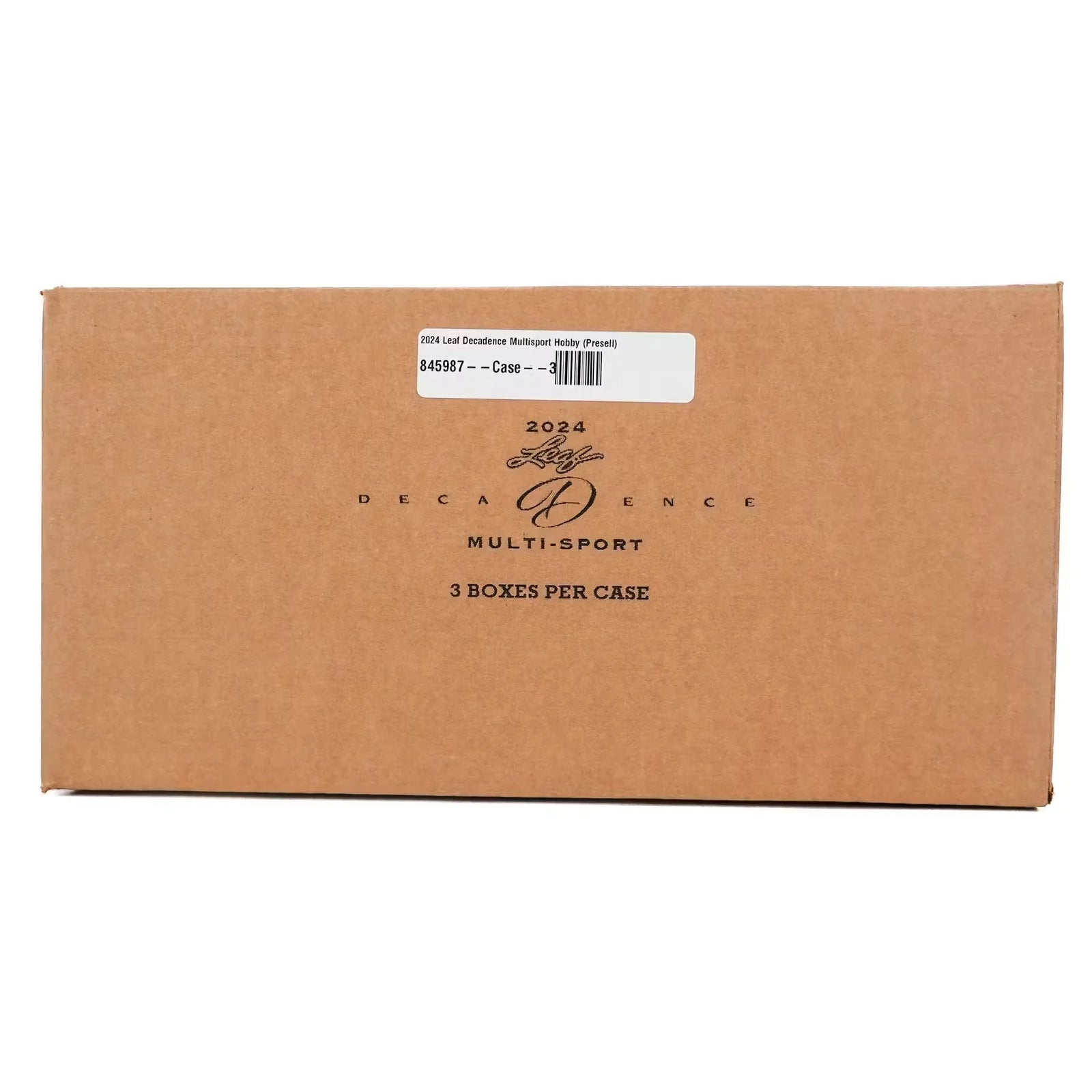 2024 Leaf Decadence Multisport Hobby 3-Box Case