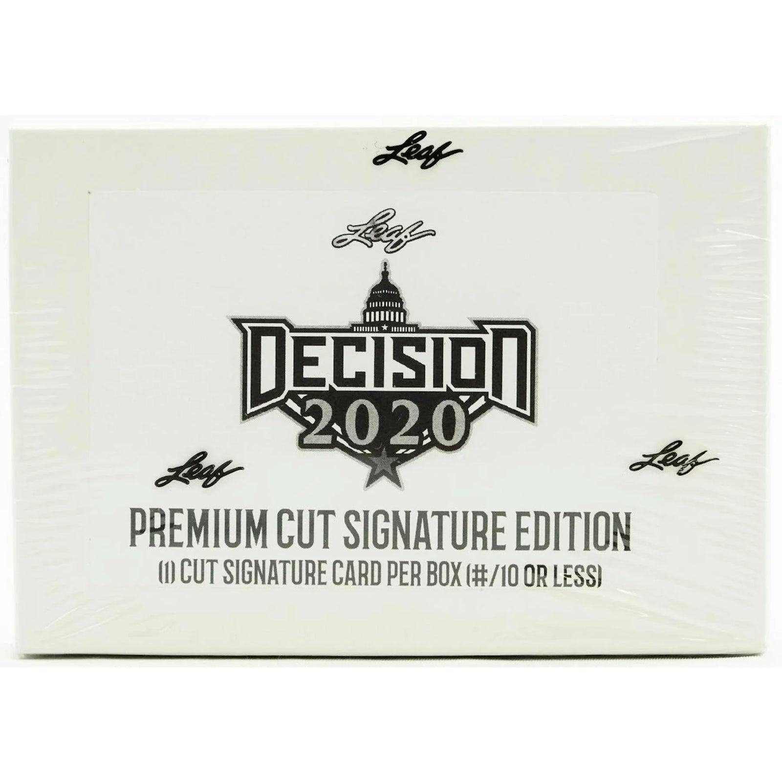 DRAFT - 2020 Leaf Decision Premium Cut Signature Edition Hobby Box