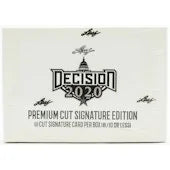 DRAFT - 2020 Leaf Decision Premium Cut Signature Edition Hobby Box