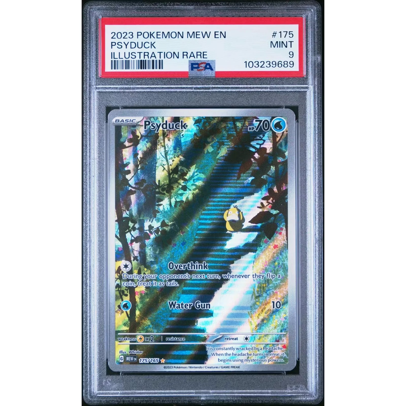 Psyduck 175/165 Pokemon Mew 151 | PSA 9