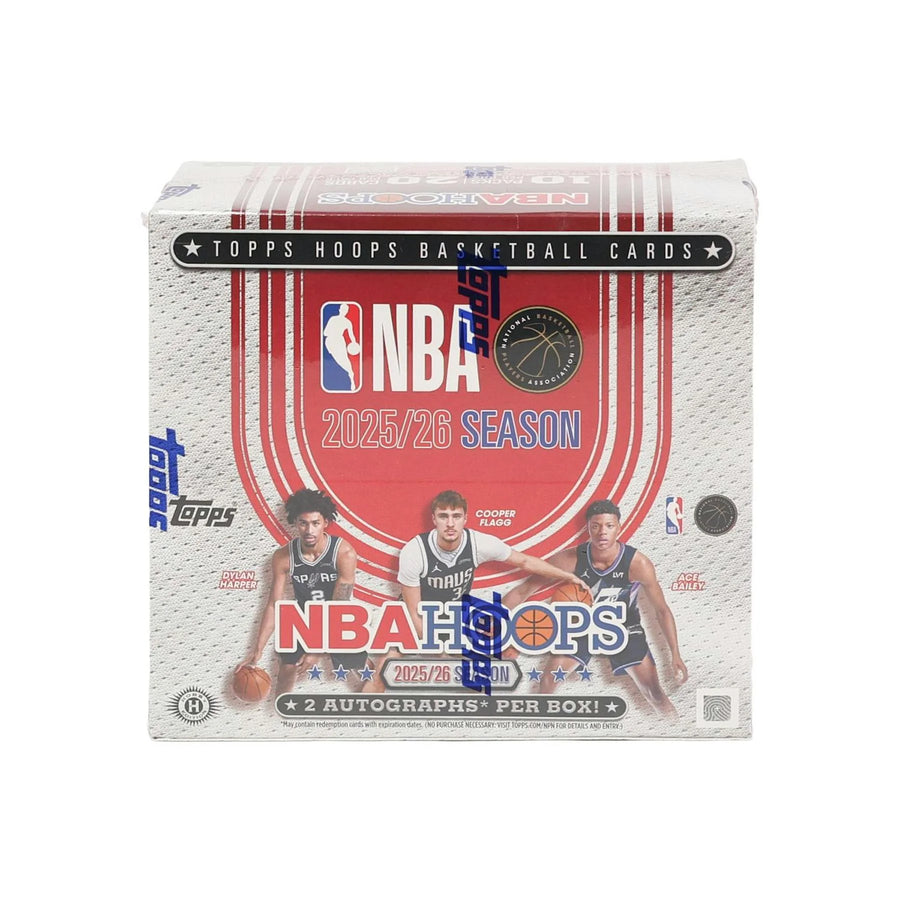 DRAFT - 2025/26 Topps Hoops Basketball Hobby Jumbo Box $469.95 Add to Cart