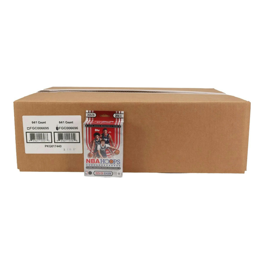 DRAFT - 2025/26 Topps Hoops Basketball Hanger 64-Box Case $1,849.95 $1,539.95 Add to Cart