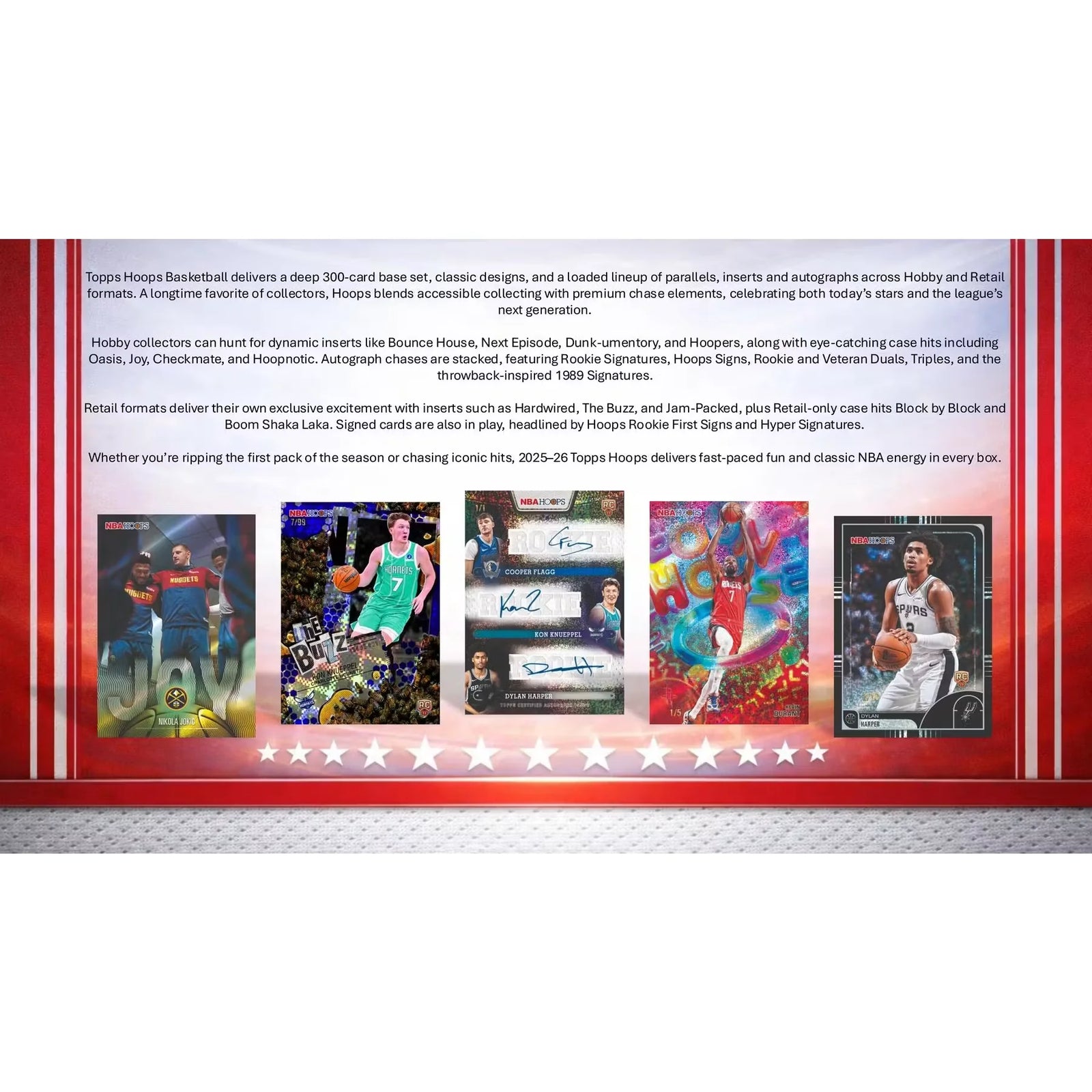 2025-26 Topps Hoops Basketball Fanatics Blaster Box (Ships Sealed Only)